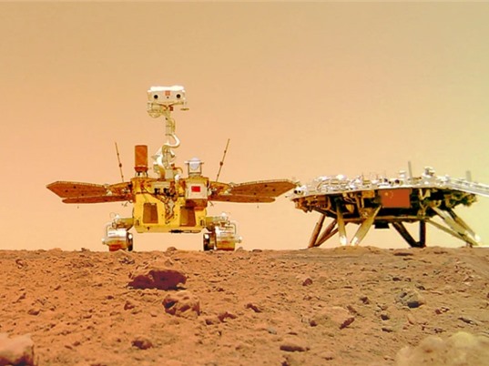 Tàu thám hiểm Trung Quốc phát hiện dấu vết của các trận lũ lớn trên sao Hỏa